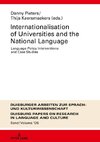 Internationalization of Universities and the National Language