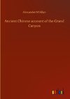 Ancient Chinese account of the Grand Canyon