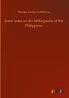 Some notes on the bibliography of the Philippines