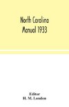 North Carolina manual 1933