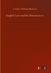 English Law and the Renaissance