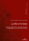 La tête et le texte