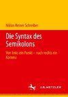 Die Syntax des Semikolons