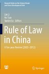 Rule of Law in China