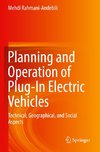 Planning and Operation of Plug-In Electric Vehicles