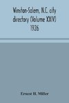 Winston-Salem, N.C. city directory (Volume XXIV) 1926