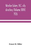 Winston-Salem, N.C. city directory (Volume XXIV) 1926