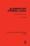 Elementary Formal Logic