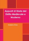 Appunti di Storia del Diritto Medievale e Moderno