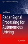 Radar Signal Processing for Autonomous Driving