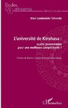 L'université de Kinshasa : quelle gouvernance pour une meilleure compétitivité ?