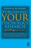 Publishing Your Psychology Research