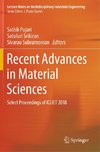 Recent Advances in Material Sciences