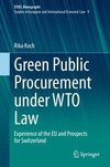 Green Public Procurement under WTO Law