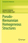 Pseudo-Riemannian Homogeneous Structures