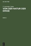 Von der Natur der Dinge, Band 2