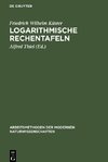 Logarithmische Rechentafeln