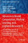 Advances in Neural Computation, Machine Learning, and Cognitive Research III