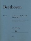 Beethoven, Ludwig van - Piano Sonata no. 5 c minor op. 10 no. 1