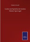 Lieder und Sprüche der beiden Meister Spervogel