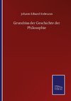 Grundriss der Geschichte der Philosophie