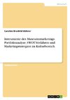 Instrumente des Museumsmarketings. Portfolioanalyse, SWOT-Verfahren und Marketingstrategien im Kulturbereich