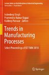 Trends in Manufacturing Processes