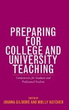 Preparing for College and University Teaching