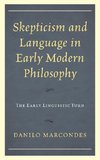 Skepticism and Language in Early Modern Philosophy