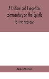 A critical and exegetical commentary on the Epistle to the Hebrews