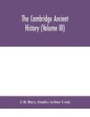 The Cambridge ancient history (Volume III)