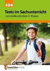 Tests im Sachunterricht - Lernzielkontrollen 4. Klasse, A4- Heft