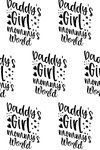 Daddy's Girl, Mommy's World Composition Notebook - Small Ruled Notebook - 6x9 Lined Notebook (Softcover Journal / Notebook / Diary)