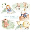 Nursery Rhyme Baby Shower Guest Book