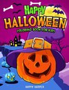 Happy Halloween Coloring Book For Kids