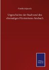 Urgeschichte der Stadt und des ehemaligen Fürstentums Ansbach