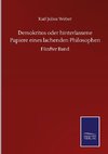 Demokritos oder hinterlassene Papiere eines lachenden Philosophen