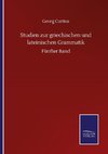 Studien zur griechischen und lateinischen Grammatik