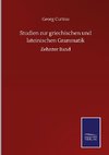 Studien zur griechischen und lateinischen Grammatik