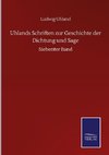 Uhlands Schriften zur Geschichte der Dichtung und Sage