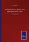 Forschungen zur Reichs- und Rechtsgeschichte Italiens