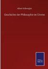 Geschichte der Philosophie im Umriss