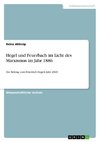 Hegel und Feuerbach im Licht des Marxismus im Jahr 1886