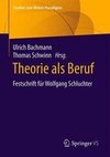 Theorie als Beruf