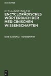 Encyclopädisches Wörterbuch der medicinischen Wissenschaften, Band 16, Hectica - Homoeopathia