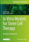 In Vitro Models for Stem Cell Therapy