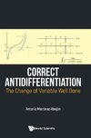 Correct Antidifferentiation