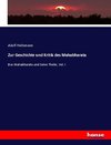 Zur Geschichte und Kritik des Mahabharata