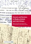 Genesis and Revision in Modern British and Irish Writers