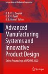 Advanced Manufacturing Systems and Innovative Product Design